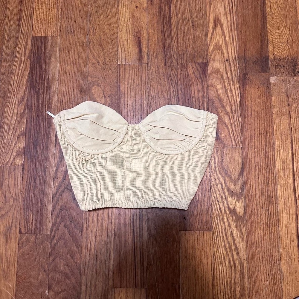 Zara Bandeau crop top size XS